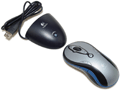 两种颜色Logitech MediaPLAY Cordless Mouse M-RAM99 USB口罗技无限灵貂多媒体光电鼠标